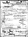 Birth record of Gordon Bowman