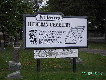 St. Peter's Lutheran Cemetery