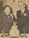 50th Wedding Anniversary of William Henry Karges and Sarah Emaline Knipe 1952