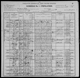 1900 US census - Waupaca, Waupaca County, Wisconsin - Lizzie Ballard, widow and three children