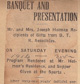 Retirement Party 1914 Retirement Party 1914