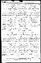 Birth record of John William Weiser Birth record of John William Weiser