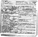 Death record of Elmer Andrew Fiedler