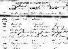 Marriage record of John Fuss and Emily Wurm