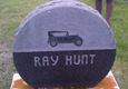 HUNT, Ray and Geraldine BEARDMORE - Reverse side of headstone
