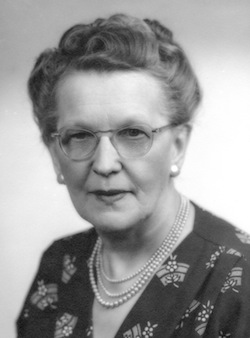 Anna L. March, Pontiac, Michigan, 1955