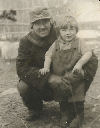 Claud Lorenzo Ballard and son, Leon 1920 Claud Lorenzo Ballard and son, Leon 1920