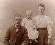 David Lorenzo Ballard, Lillie Mae Gibbons and son Claud Ballard David Lorenzo Ballard, Lillie Mae Gibbons and son Claud Ballard