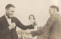 Treva Wurn and Bill Wurn and friend 1919