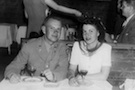 Bud and Maryjane on honeymoon in New York City, July 1943