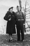 Millie and Lt Albert Frye Jr, about 1943